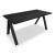 Viga Office Veneer Single Straight Desk, W62.9