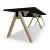 Viga Office Veneer Single-Row 2-Desk Bench