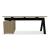 Viga Office Veneer Single Desk w/Managerial Storage w/3 Fronts Right, W70.8