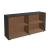 Viga Office Veneer/HPL Bookcase w/4 Shelves