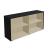 Viga Office Melamine Bookcase w/4 Shelves