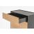 Viga Office Melamine Storage Cabinet w/3 Drawers
