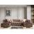Valencia Upholstered U-Shaped Double Chase Sectional