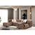 Valencia Upholstered U-Shaped Double Chase Sectional