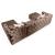 Valencia Upholstered U-Shaped Double Chase Sectional