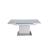 Vanessa Glass Extendable Dining Table
