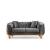 Vanessa Tufted Velvet Loveseat
