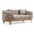 Vanessa Tufted Velvet Loveseat
