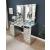 SM 13 Drawer Vanity Desk w/Mirror