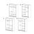 Chico 59-inch 2-Door Wood Wardrobe with Mirror