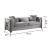 Valencia Velvet Sofa