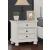 SM Verona Wood Nightstand w/3 Drawers