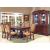 Veronica Dining Set with Extendable Table & Fabric Chairs