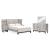 Vessalli MDF Panel Bedroom Set w/Extensions