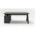 Viga Office Melamine Executive Desk w/Sliding Door Storage