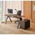 Viga Office Melamine Single Straight Desk