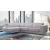 Vigo Polyester Fabric Left Arm Chaise Facing Sectional Sofa