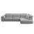 Vigo Polyester Fabric Customizable Sectional Sofa