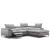 Viola Premium Leather Right Hand Facing Sectional