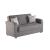 Vision Fabric Storage Sleeper Loveseat
