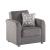 Vision Fabric Storage Sleeper Living Room Set