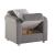 Vision Fabric Storage Sleeper Living Room Set