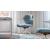 Ofy Office Visitor Swivel Chair w/Non-Adjustable Armrests, Grey Frame