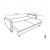 SM Volare Fabric Storage Sleeper Sofa