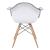 Willow Polyester Fabric Dining Chair
