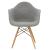 Willow Polyester Fabric Dining Chair