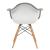 Willow Polyester Fabric Dining Chair (Set of 4)
