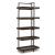 Starmore 3-Piece Industrial Entertainment Center - Brown & Gunmetal