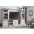 Havalance 4-Piece Two-Tone Entertainment Wall - White & Gray