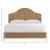 Seabrook Fabric/Wood Panel Bed, Queen Size