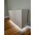 Wave MDF Buffet w/4 Doors & LED Light