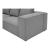 Basque Polyester Left-Arm Chaise Facing Sectional Sofa
