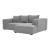 Basque Polyester Right-Arm Chaise Facing Sectional Sofa