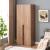 Lee Freestanding Wardrobe Closet 1.0 w/4 Shelves & 2 Drawers 