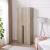 Lee Freestanding Wardrobe Closet 2.0 w/1 Hanging Rod, 1 Shelf & 2 Drawers 