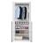 Lee Freestanding Wardrobe Closet 3.0 w/1 Hanging Rod, 3 Shoe Shelves & 1 Basic Shelf 