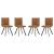 Wesley PU Dining Chair (Set of 4)