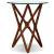 Quasar Clear Glass Top End Table