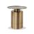 Rook Round Aluminum End Table