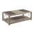 West End Rectangular Bluestone/Wood Coffee Table