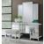 SM 6 Drawer Vanity Desk w/Mirror & LED Lighting