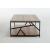 Whimsy Wood/Metal Rectangular Coffee Table