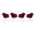 Willow Velvet Dining Chair (Set of 4)