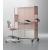 Worklab Mobile Workstation w/Fixed Cabinet, Metal Back Panel & Desktop