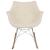 Willow Polyester Fabric Rocking Chair