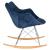 Willow Velvet Rocking Chair